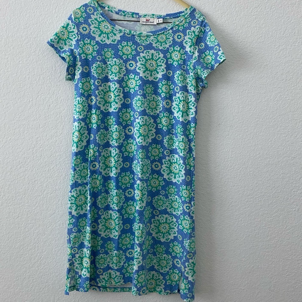 T-shirt Dress with floral pattern- VINEYARD VINES